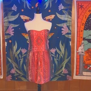 Arizona Jeans size XL strapless sundress 💯 cotton